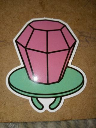 Cool nice vinyl sticker no refunds regular mail only Very nice quality!