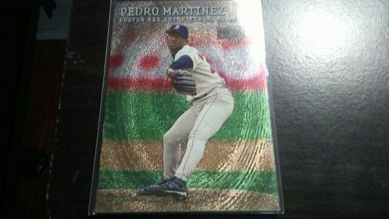 2000 FLEER METAL PEDRO MARTINEZ BOSTON RED SOX BASEBALL CARD# 44