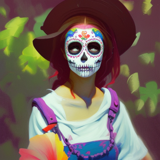 Listia Digital Collectible: Sugar Skull Glenda