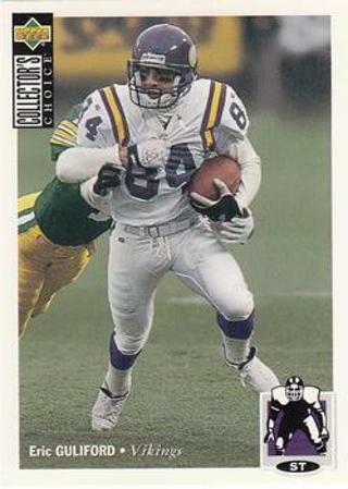 Tradingcard - NFL - 1994 Collector's Choice #225 - Eric Guliford RC - Minnesota Vikings