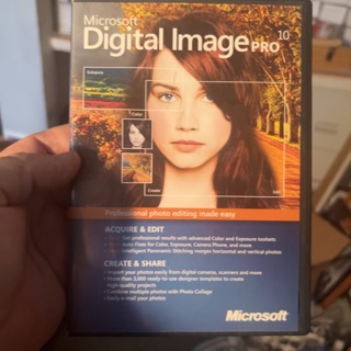 Microsoft Digital Image Pro 10 software 