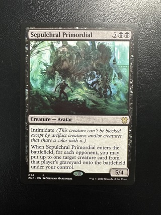 Sepulchral Primordial MTG ZNC Commander Rare Card