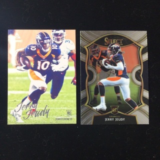 Jerry Judy Rookie Lot Select & Luminance Broncos