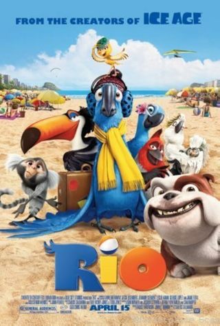 "Rio" HD "Vudu or Movies Anywhere" Digital Code