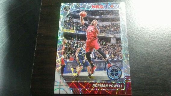 2019/2020 PANINI NBA HOOPS DISCO PRIZM NORMAN POWELL TORONTO RAPTORS BASKETBALL CARD# 184