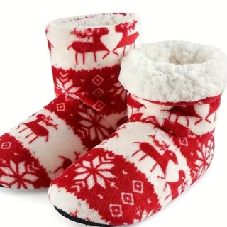  BN Plush ThermalSock Slippers. 8.5-9