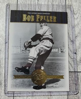 Bob Feller 2001 Upper Deck Cleveland Indians Card