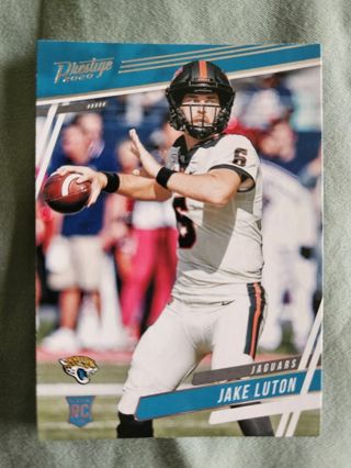 2020 Panini Prestige Rookie Jake Luton