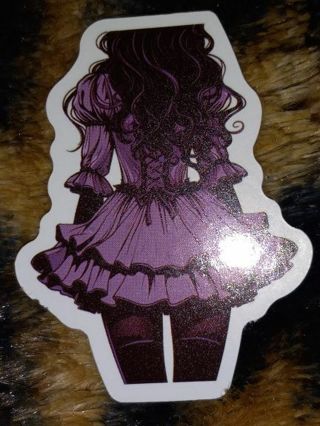 Anime Cute one new vinyl sticker no refunds regular mail only Very nice