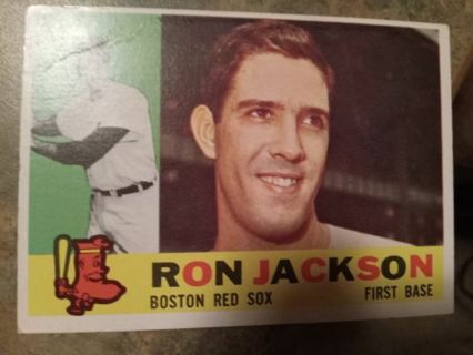 1960 T.C.G. RON JACKSON BOSTON RED SOX BASEBALL CARD# 426