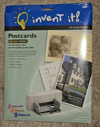 invent it Labels for Ink Jet Printers