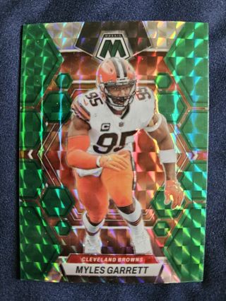 2023 Panini Mosaic Green Mosaic Myles Garrett