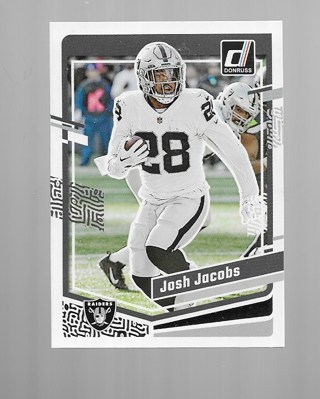 2023 DONRUSS JOSH JACOBS #178