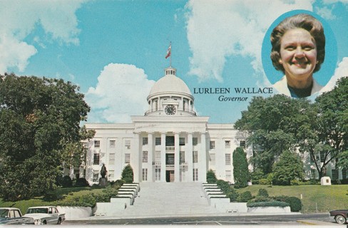 Vintage Unused Postcard: (a2) Lurleen Wallace, Governor of Alabama