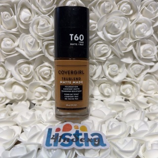 COVERGIRL TruBlend Matte Made Liquid Foundation, T60 Warm Sun