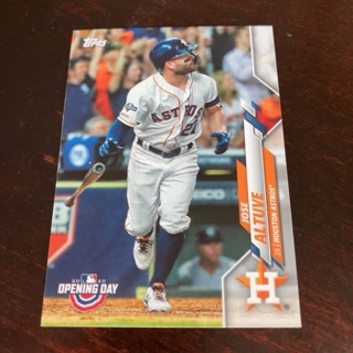 2020 Topps Opening Day - [Base] #89 Jose Altuve