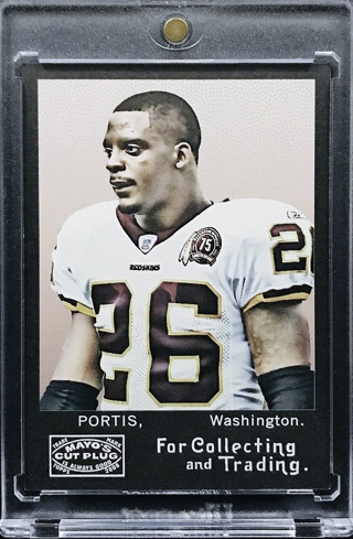 Clinton Portis SP - 2008 Topps Mayo #327 - Washington Redskins [AA140]