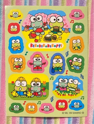 Kawaii keroppi stickers 