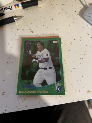 2013 topps emerald salvador perez