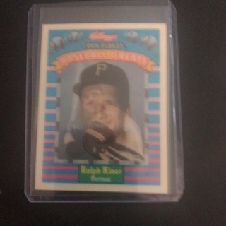 1991 Kellogg’s Ralph Kiner #15