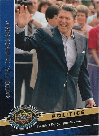 2009 Upper Deck 20th Anniversary #1892 Ronald Reagan