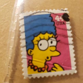 US STAMP SIMPSONS