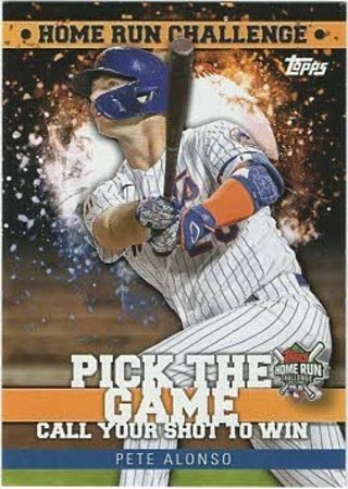 2022 Topps Home Run Challenge Insert Pete Alonso New York Mets #HRC-10!