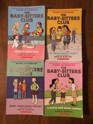 9 The Babysitters Club Graphic Novels 