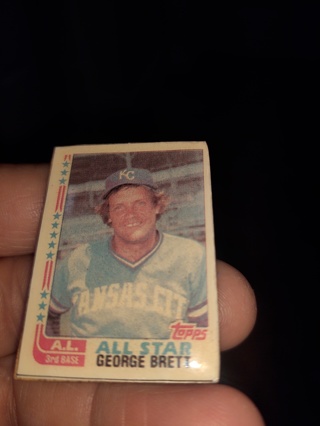 George Brett mini magnet