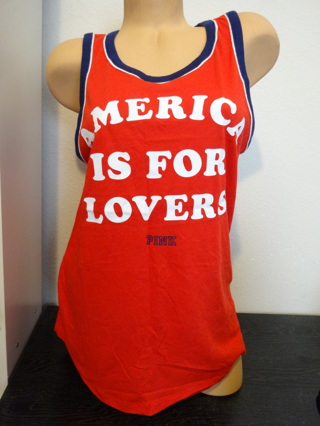 Victoria's Secret PINK America is for Lovers Tank