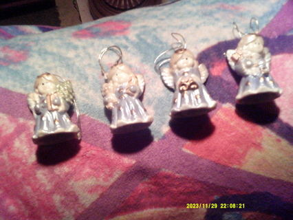 angel bell ornaments