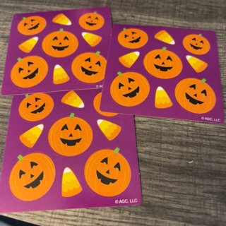 Pumpkin stickers 