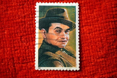  Scotts #3446 2000  33c "Edward G. Robinson" U.S.Postage Stamp. 