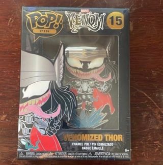 Marvel Comics Venom Funko Pop Pin Venomized Thor (Sealed Brand New)