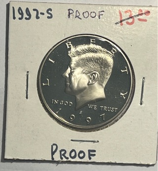 1997 S Proof Half Dollar 