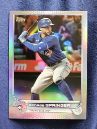 2022 Topps Rainbow Foil George Springer