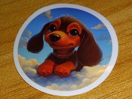 Dog Cute one small vinyl lab top sticker no refunds regular mail high quality!