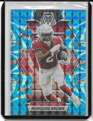 Marquise Brown 2023 Mosaic Mosaic Reactive Blue #3