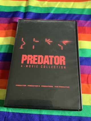 Predator 4 Movie DVD Collection Excellent Condition 