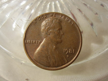 (US-325) - 1981-D Penny