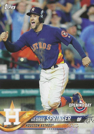 2018 Topps Opening Day 9-Card Lot