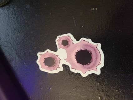 Bullet Hole Sticker