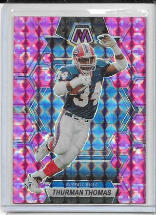 Thurman Thomas 2023 Mosaic Mosaic Camo Pink #27