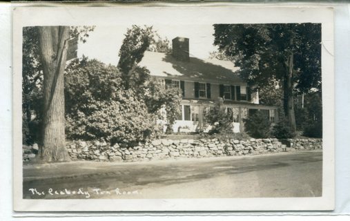 1910-1920 The Peabody Tea Room-Taunton, Ma. RPPC