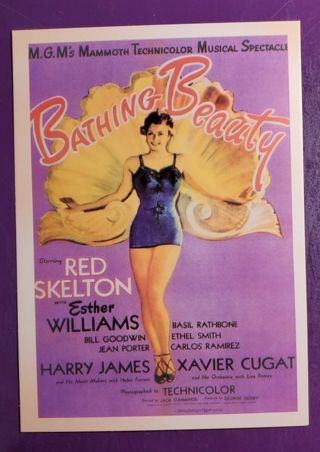 Bathing Beauty Movie Postcard