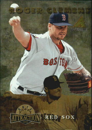 1995 Pinnacle Gate Attractions #GA13 Roger Clemens 