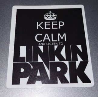 Linkin Park band laptop computer sticker Xbox One PS4 water bottle journal luggage cooler