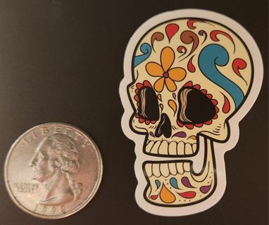 Sugar Skull Sticker