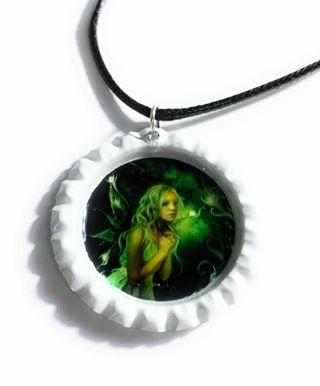 Bottle Cap Necklace #2