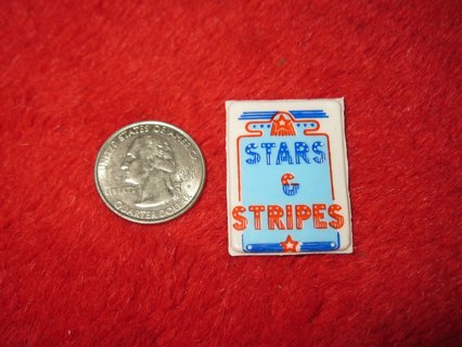 1970's American USA Refrigerator Magnet: Stars & Stripes